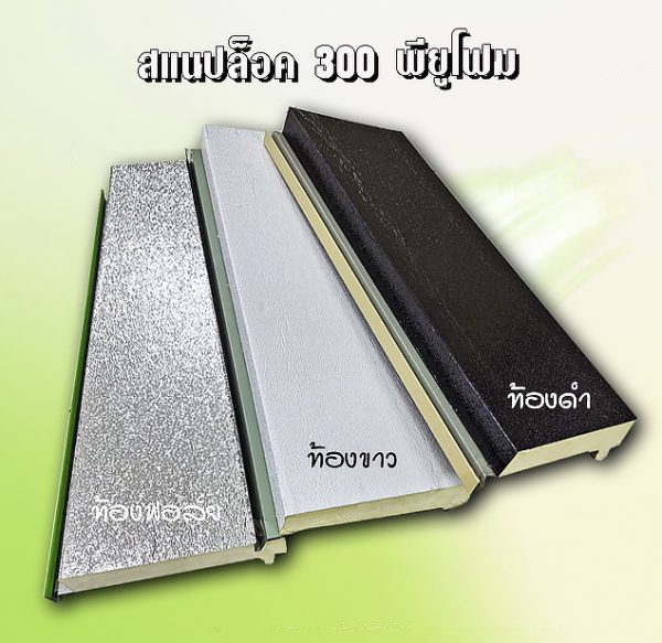 หลังคา/ผนัง สแนปล็อค METALSHEET SNAP LOCK + EPS 1"