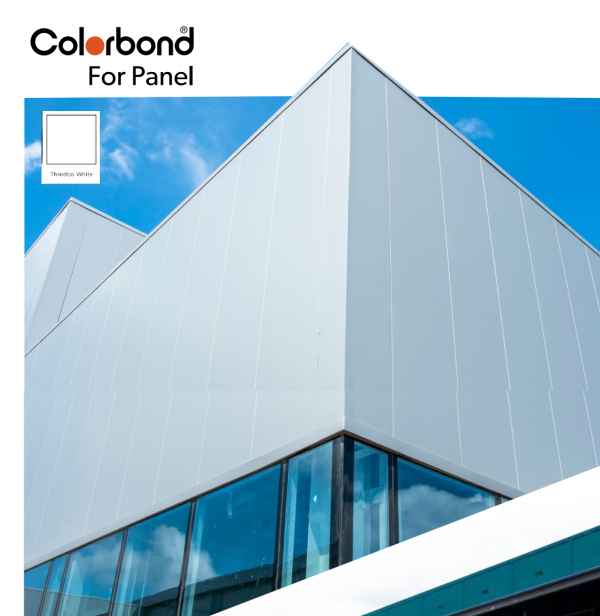 Thredbo White SRI 91 Colorbond® แซนวิช พาเนล