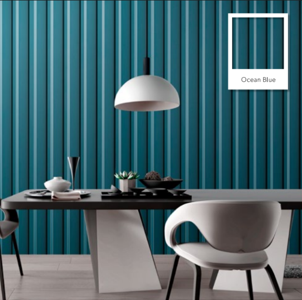 Ocean Blue SRI 28 Colorbond® แซนวิช พาเนล